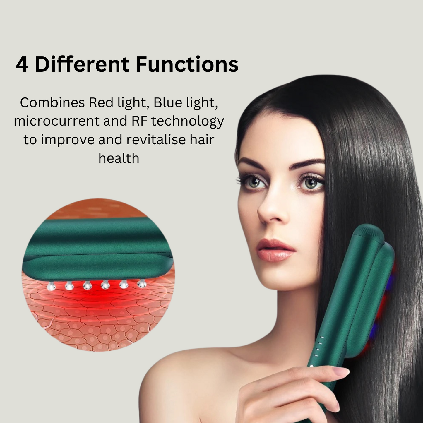 Purrr 4-in-1 Revitalizing Hair Brush